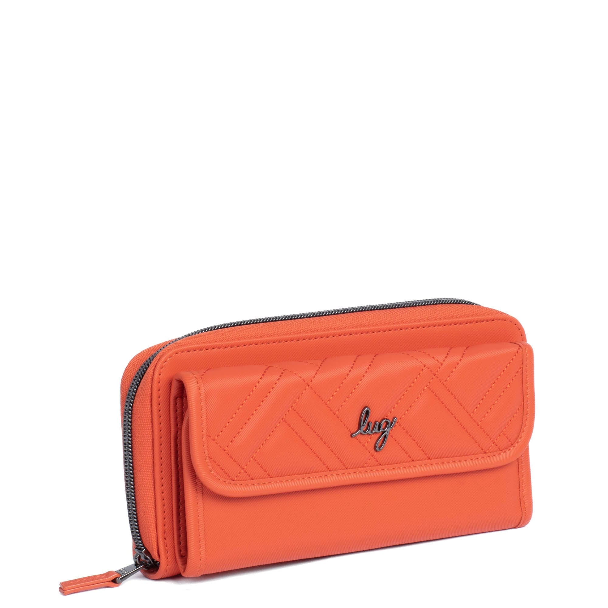 Kickflip SE Satin Luxe VL RFID Wallet - PAPAYA - KickflipSE_SatinLuxe_Papaya_032